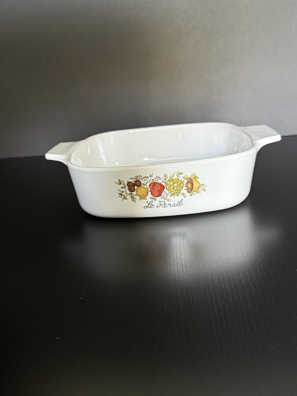 Vintage Corning Ware Spice Of Life L'Echalote Casserole Dish A-1-B 1 Litter
